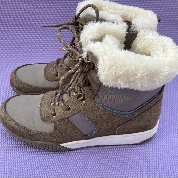 Weatherproof Vintage 1948 Chloe FAUX Fur SNEAKER, Snow, Boot Women's 9 - Picture 3 of 10